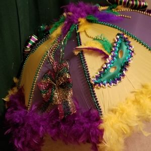 Custom Made Mardi Gras Umbrella